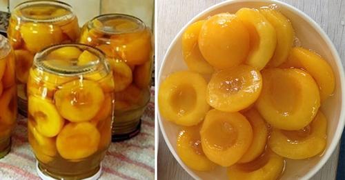 Смачненькі консервовані персики на зиму. Рецепт, який усі так шукають